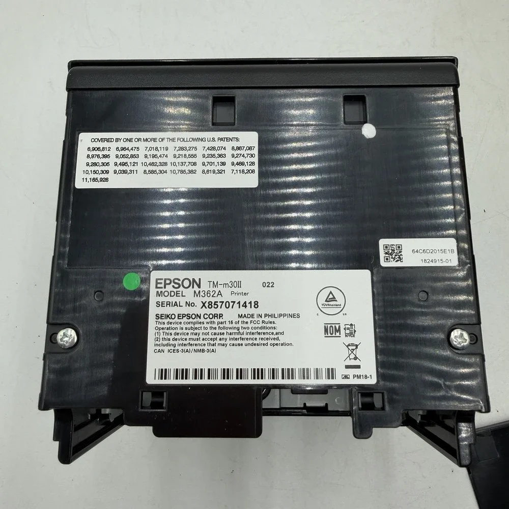 Epson M362A TM-m30II Thermal Receipt Printer POS Tested